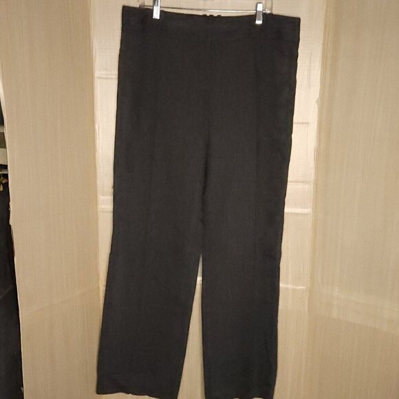 Veronika Maine Womens Wool Blend Grey Trouser 16 - Picture 3 of 7